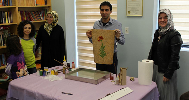 Ebru Art Class 4 (Water Marbling) in Staten Island