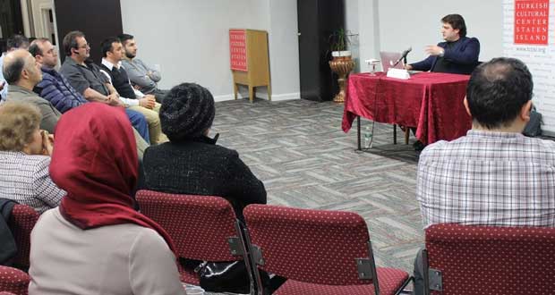 Turkish journalist tells Staten Island group about censorship in his country