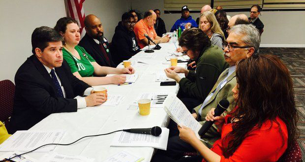 Vincent Gentile, James Lane attend immigration panel